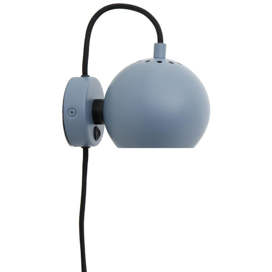 Ball Væglampe - Mat Citadel Blå