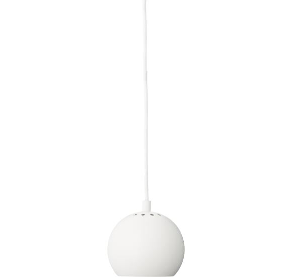 BALL PENDEL Ø12 MAT HVID - FRANDSEN