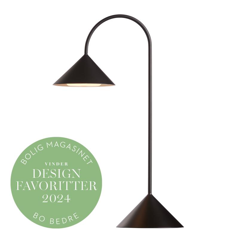 GRASP BORDLAMPE H47 MAT SORT PORTABLE - Frandsen