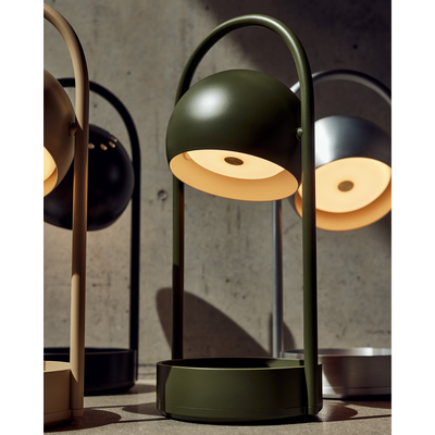 BALL PORTABLE OLIVIEN GRØN ONE LYSKILDE