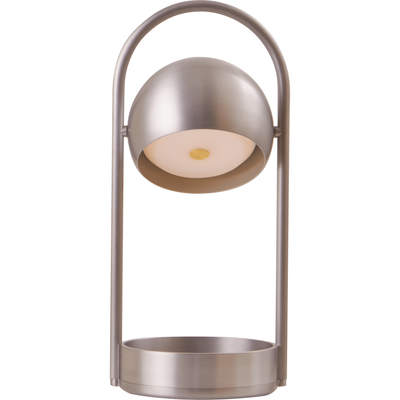 BALL PORTABLE BØRSTET ALUMINIUM ONE LYSKILDE