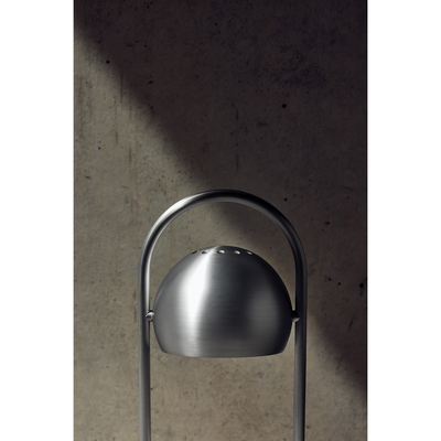 BALL PORTABLE BØRSTET ALUMINIUM ONE LYSKILDE