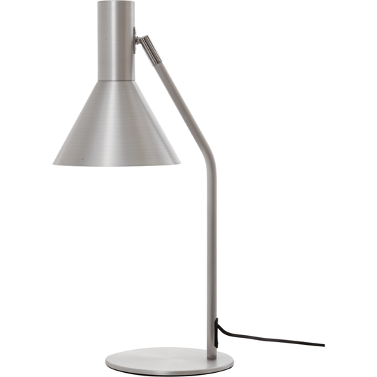 LYSS BORDLAMPE BØRSTET ALUMINIUM