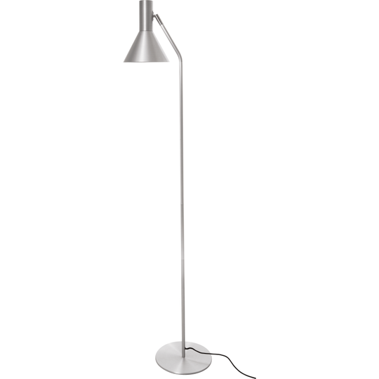 LYSS GULVLAMPE BØRSTET ALUMINIUM