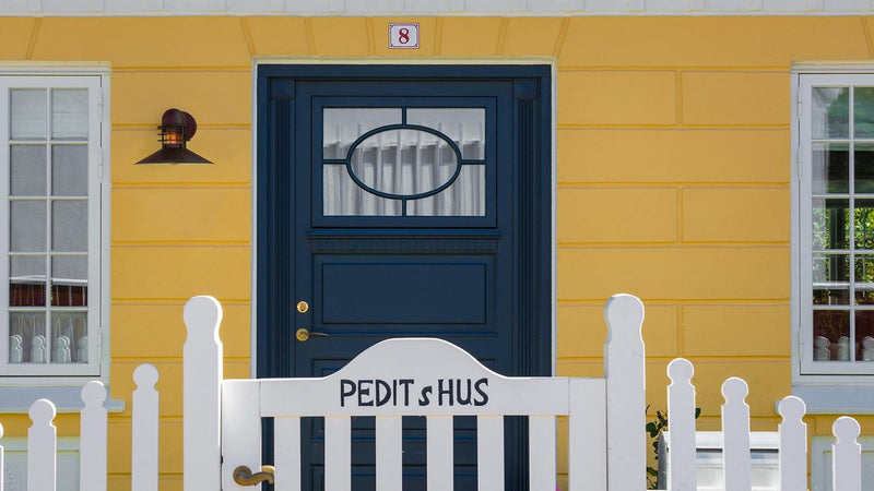 LOUIS POULSEN NYHAVN BØRSTET KOBBER VÆGLAMPE