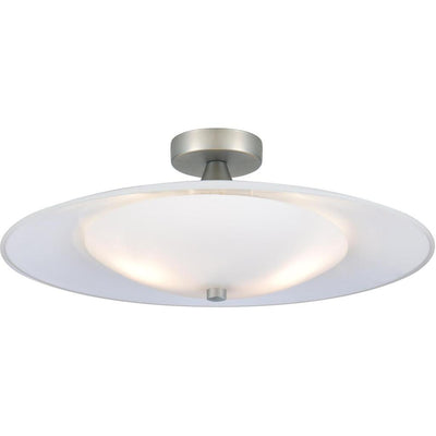 Baroni Loftlampe Ø45 Opal/alu