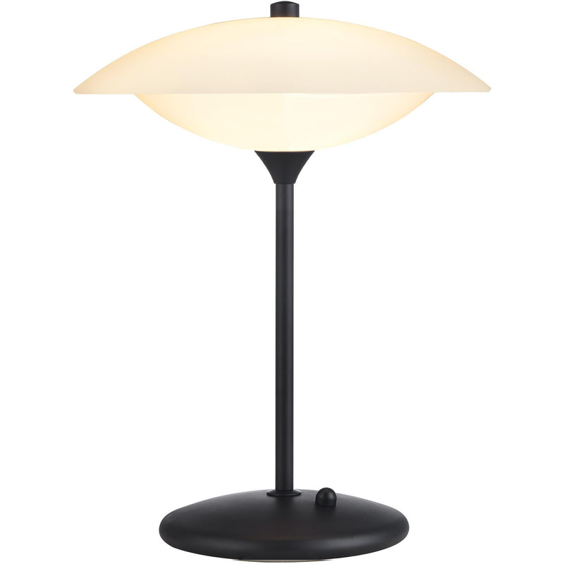 BARONI BORDLAMPE Ø30 SORT/OPAL 991324