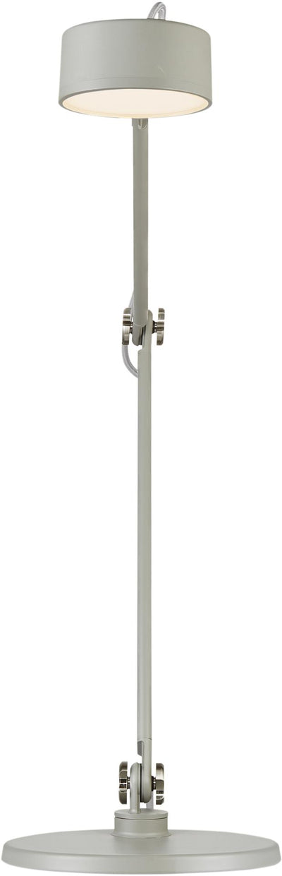 NOBU BORDLAMPE LED GRÅ
