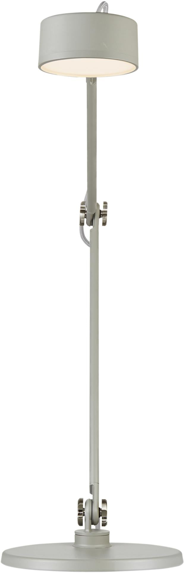 NOBU BORDLAMPE LED GRÅ