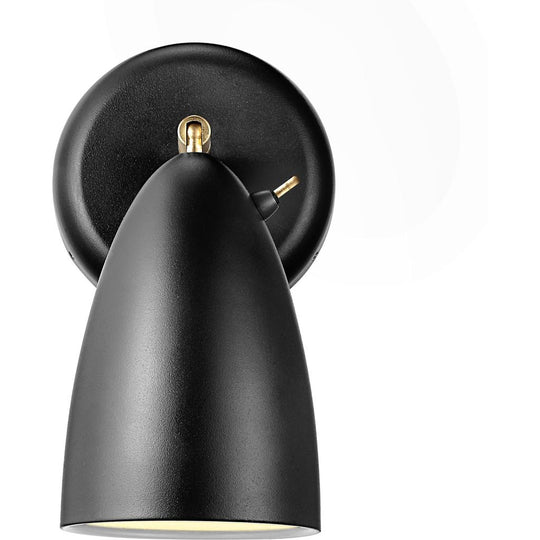 NEXUS VÆGLAMPE SORT 2020601003