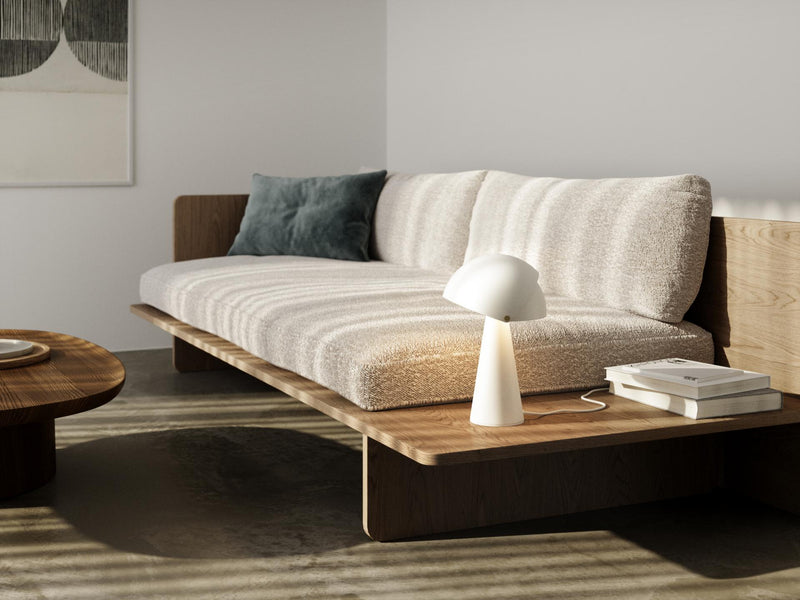 DFTP Align Hvid Bordlampe - Interaktivt design med nordisk elegance