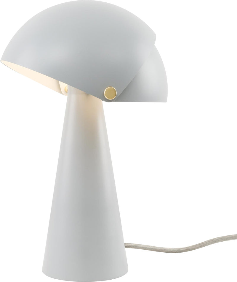 DFTP Align Grå Bordlampe - Interaktivt design med nordisk elegance
