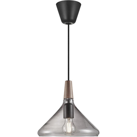 NORI PENDLEN Ø27 RØGFARVET GLAS 2120853047