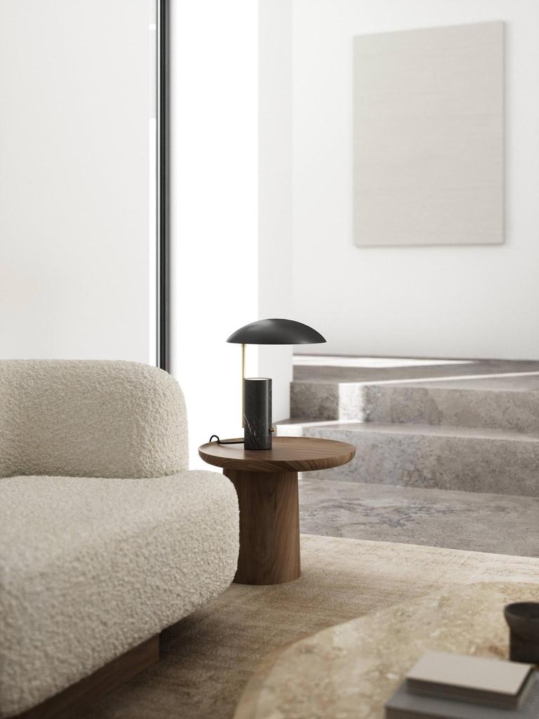 DFTP Mademoiselles Sort Bordlampe - Skulpturel elegance med indirekte lys