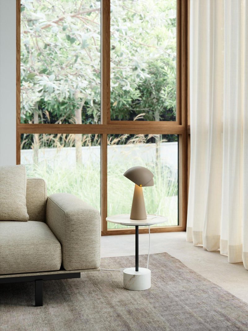 DFTP Align Brun Bordlampe - Interaktivt design med nordisk elegance