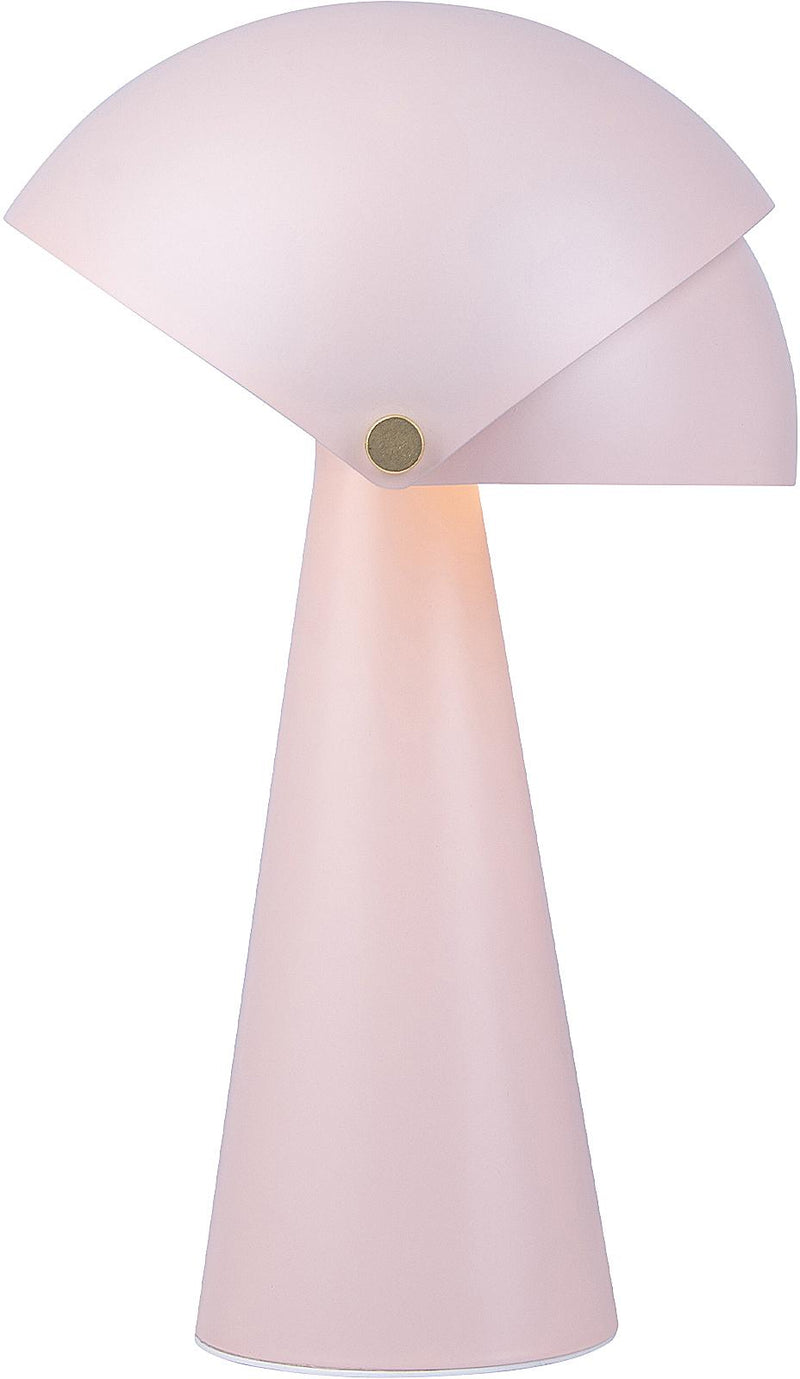 DFTP Align Støvet Rosa Bordlampe - Interaktivt design med nordisk elegance