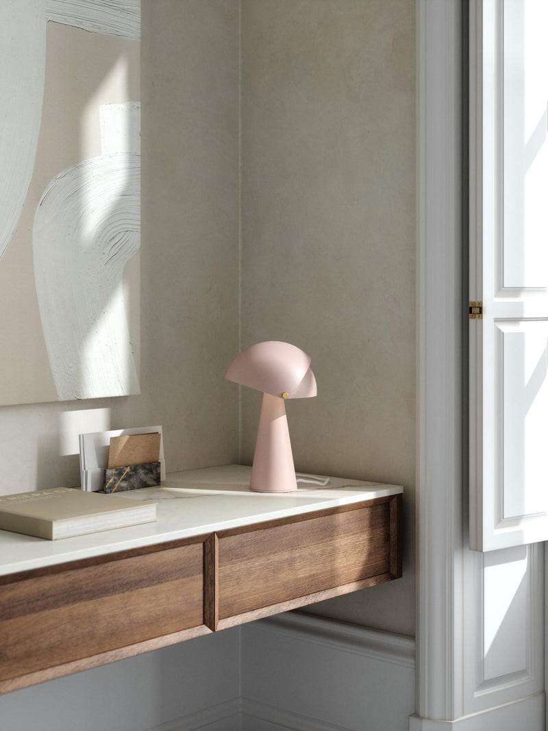 DFTP Align Støvet Rosa Bordlampe - Interaktivt design med nordisk elegance