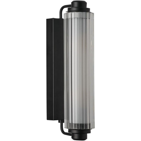 NIMAL DOUBLE VÆGLAMPE SORT IP44 - Nordlux