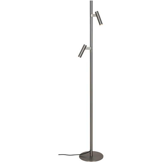MAKOTO G9 SATIN KROM GULVLAMPE