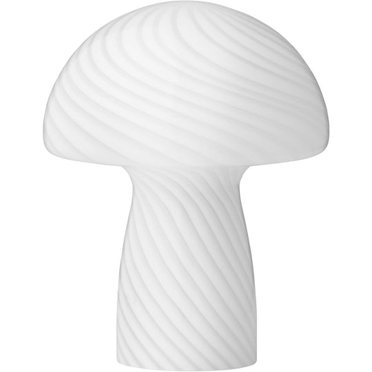 MUSHROOM BORDLAMPE HVID