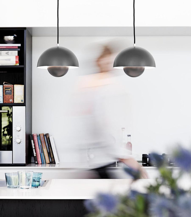 FLOWERPOT PENDEL VP1 MAT MØRKEGRÅ