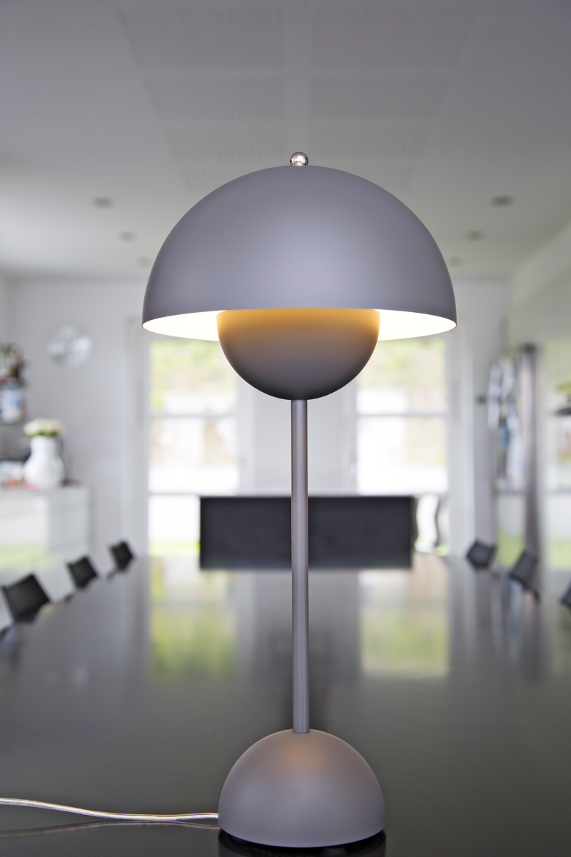 FLOWERPOT BORDLAMPE VP3 MAT MØRKEGRÅ