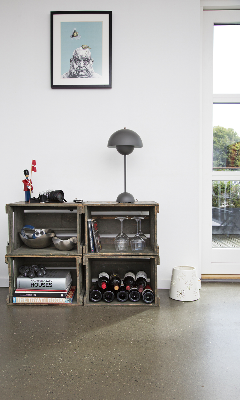 FLOWERPOT BORDLAMPE VP3 MAT MØRKEGRÅ