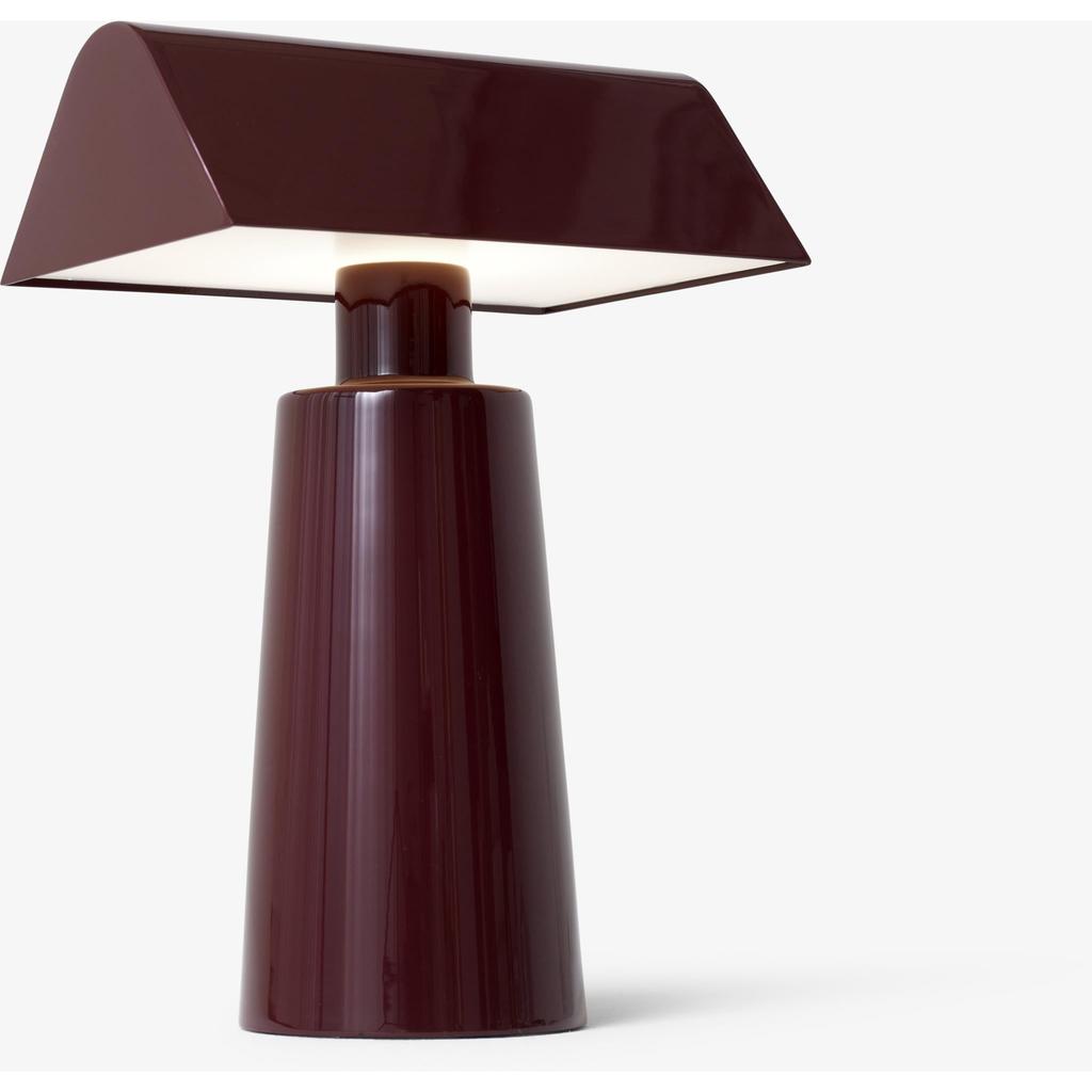 CARET PORTABLE MF1 - BORDLAMPE - BURGUNDY