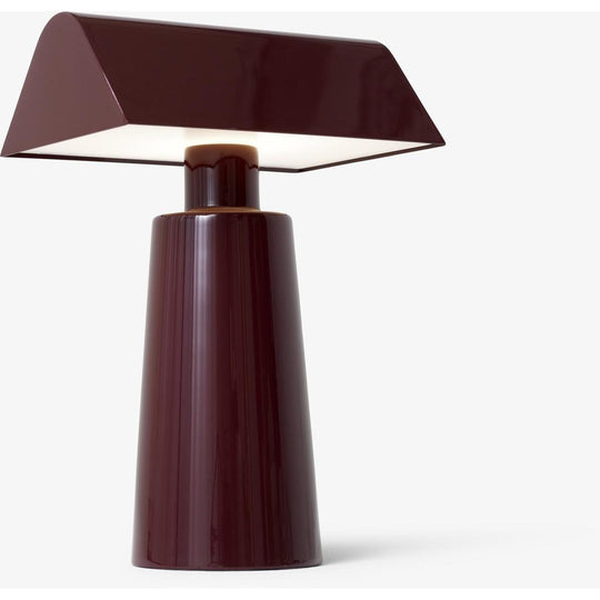 Caret Portable Mf1 Burgundy - Bordlampe