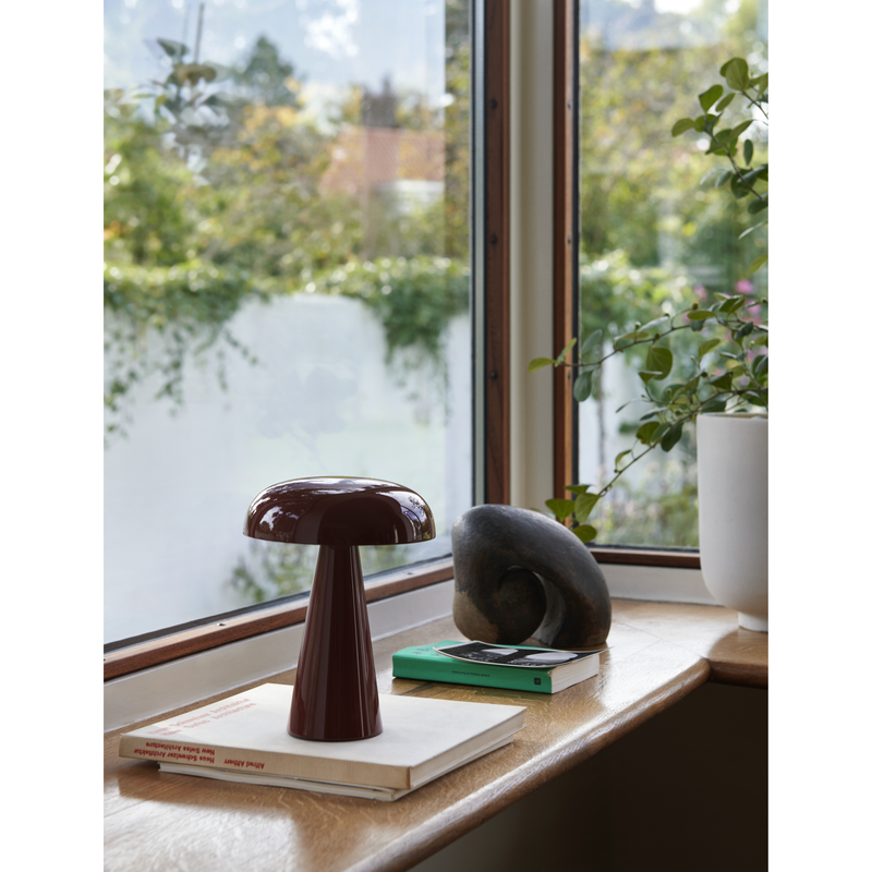 COMO SC53 RED BROWN BORDLAMPE PORTABLE