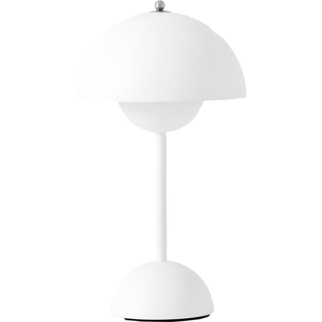 FLOWERPOT VP9 - PORTABLE BORDLAMPE - MAT HVID LED