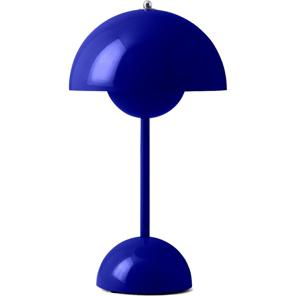 FLOWERPOT VP9 - PORTABLE BORDLAMPE - COBALT BLÅ