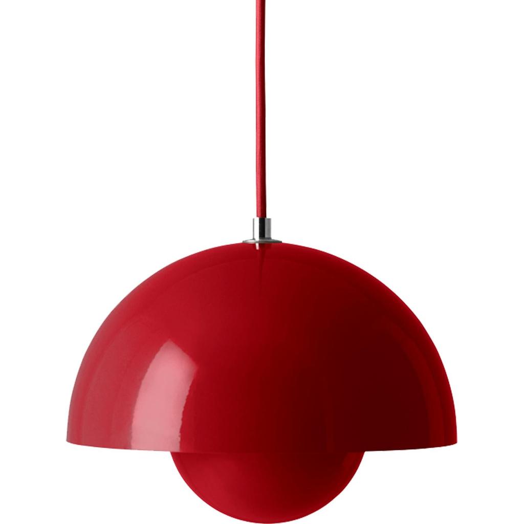 FLOWERPOT VP1 - PENDEL - VERMILION RØD