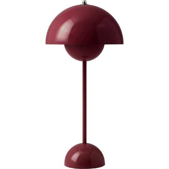 FLOWERPOT VP3 DARK PLUM BORDLAMPE
