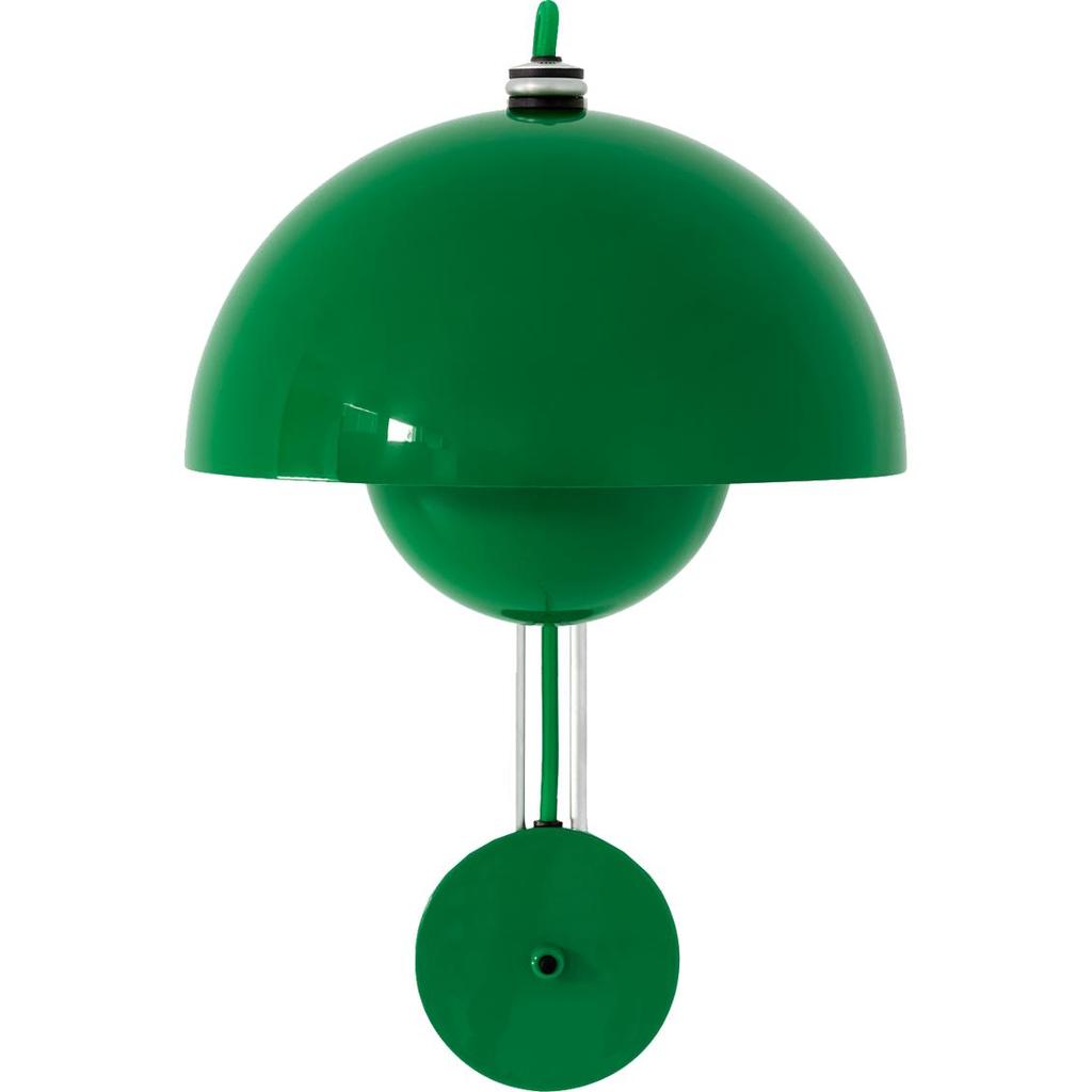 FLOWERPOT VP8 - VÆGLAMPE - SIGNAL GRØN