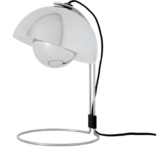 FLOWERPOT VP4 KROM PLATED BORDLAMPE