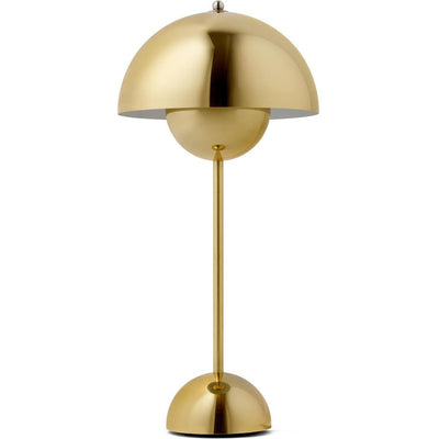 FLOWERPOT VP3 MESSING PLATED BORDLAMPE