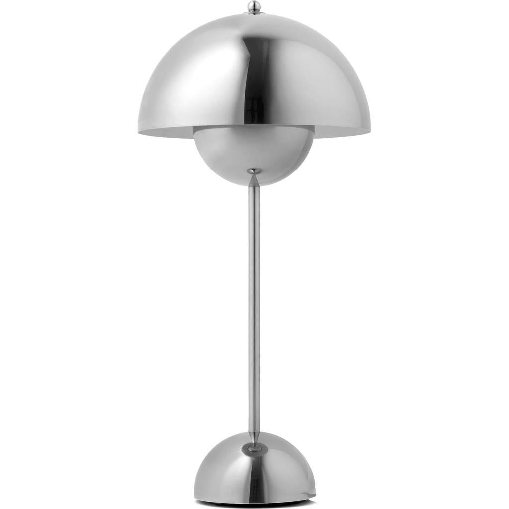 FLOWERPOT VP3 - BORDLAMPE - KROM PLATED