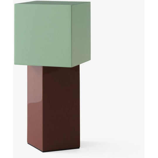 Pivot ATD7 Portable Bordlampe – Rusty Mint med dimbart LED-lys
