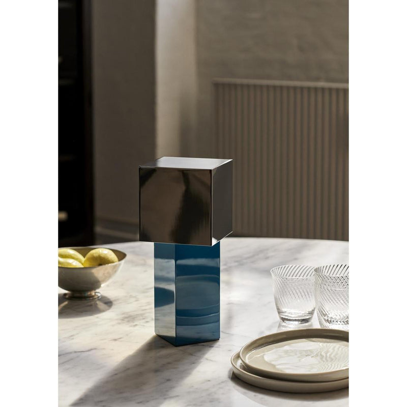PIVOT PORTABLE ATD7 BLUE SILVER BORDLAMPE - &TRADITION