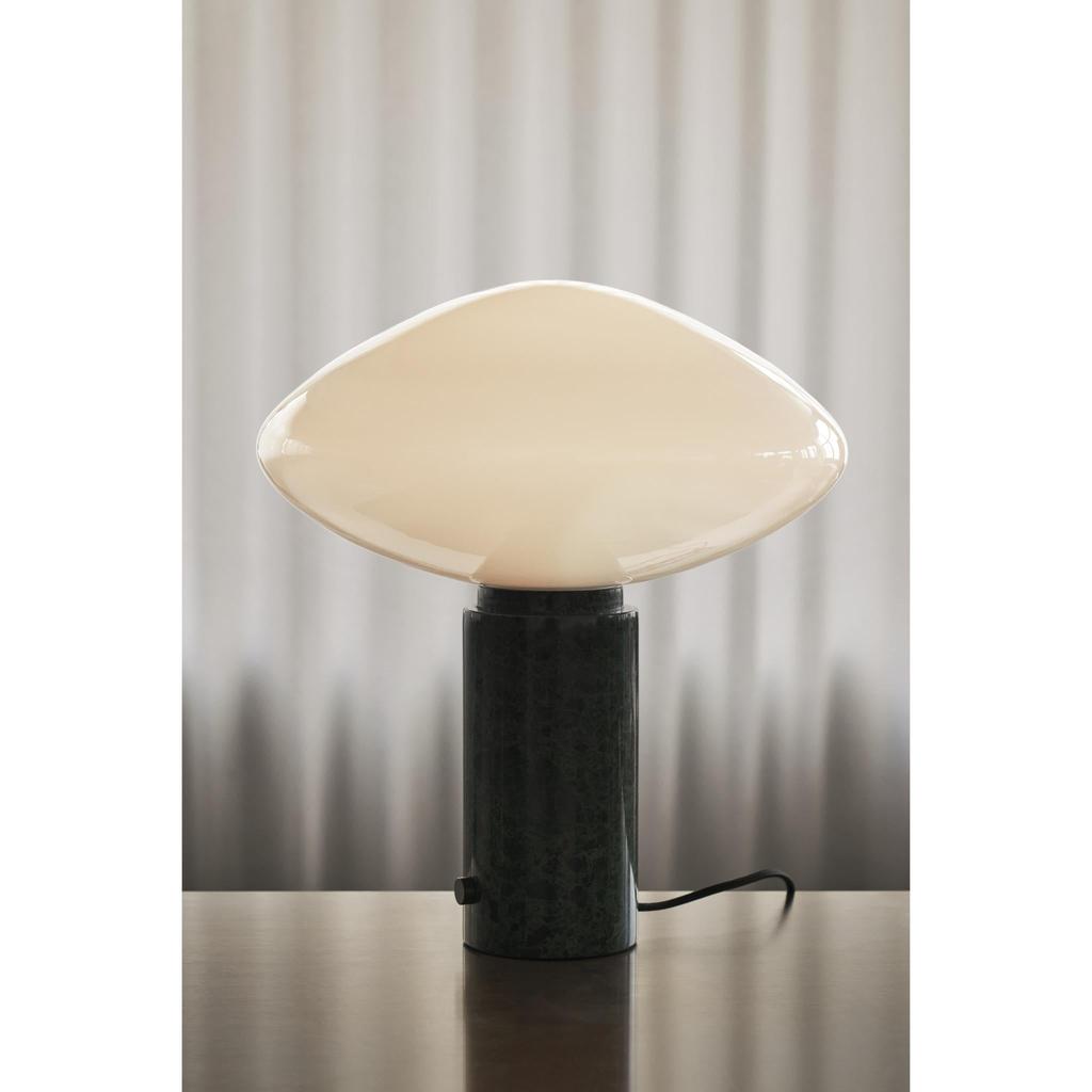 MIST AP17 - BORDLAMPE - GLAS OG MARMOR