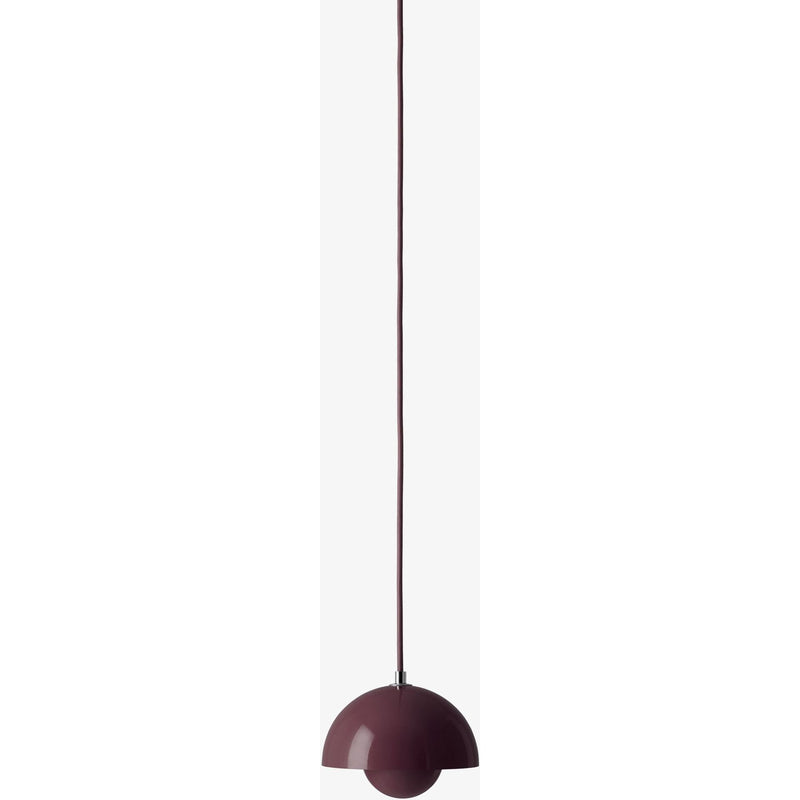 FLOWERPOT PENDEL VP10 DARK PLUM - &TRADITION