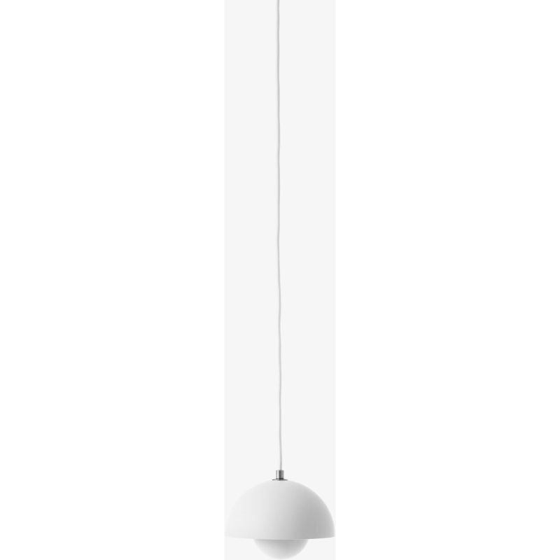FLOWERPOT VP10 - PENDEL Ø16 - MAT HVID