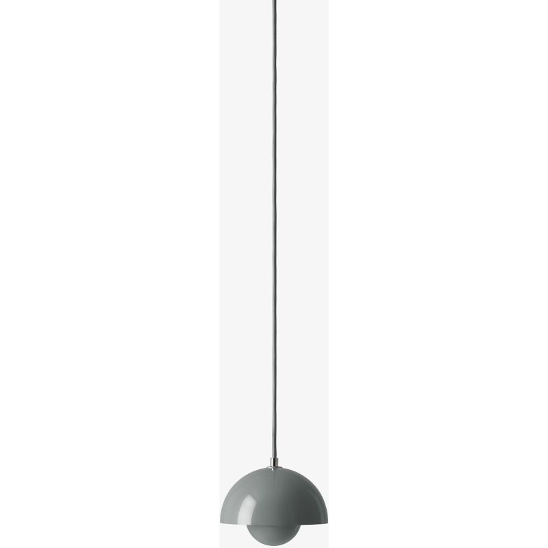 FLOWERPOT VP10 - PENDEL Ø16 - STONE BLUE