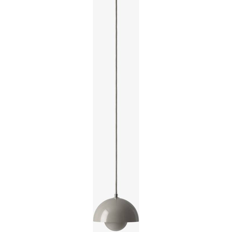 FLOWERPOT VP10 - PENDEL Ø16 - GREY BEIGE