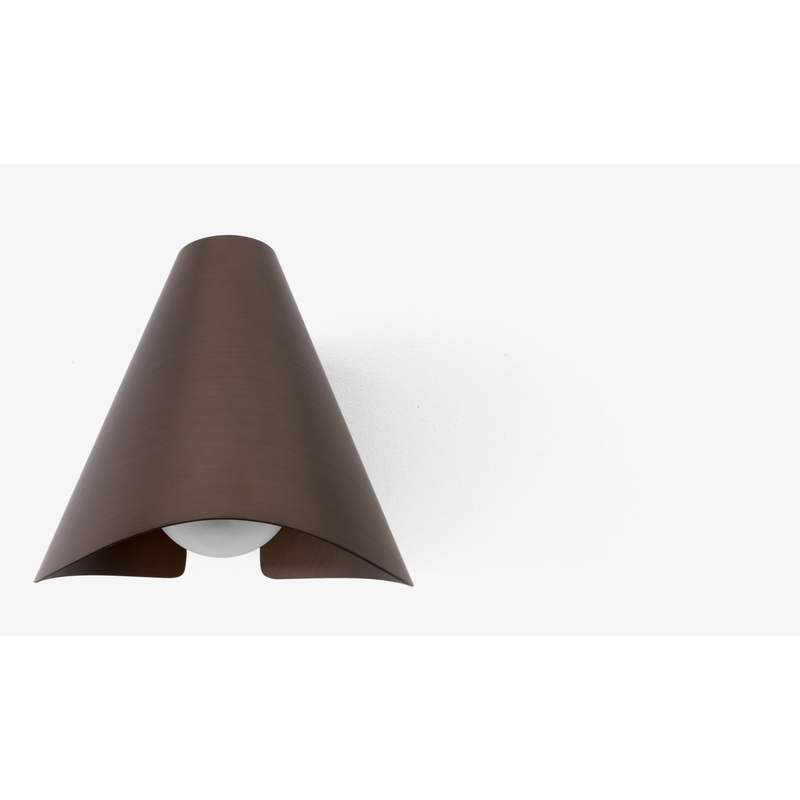 BONNET SC103 VÆGLAMPE SORT/BRONZE