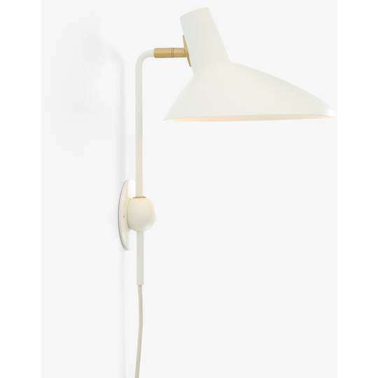 TRIPOD HM12 VÆGLAMPE MAT HVID