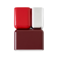 TABATA VÆGLAMPE LN10 DARK BURGUNDY/VERMILION RED
