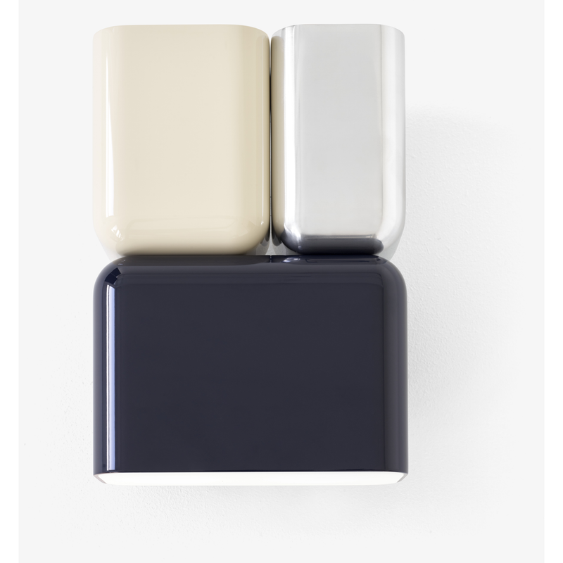 TABATA VÆGLAMPE LN10 DEEP BLUE/IVORY