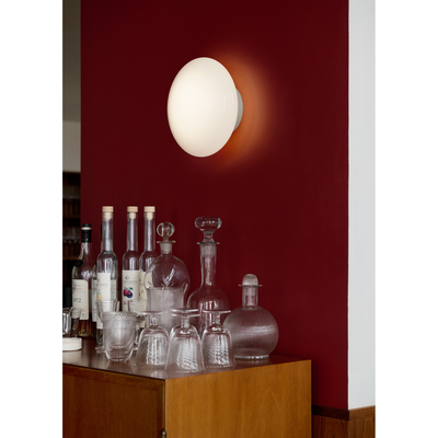 MIST AP22 VÆG/LOFTSLAMPE HVID BASE Ø25